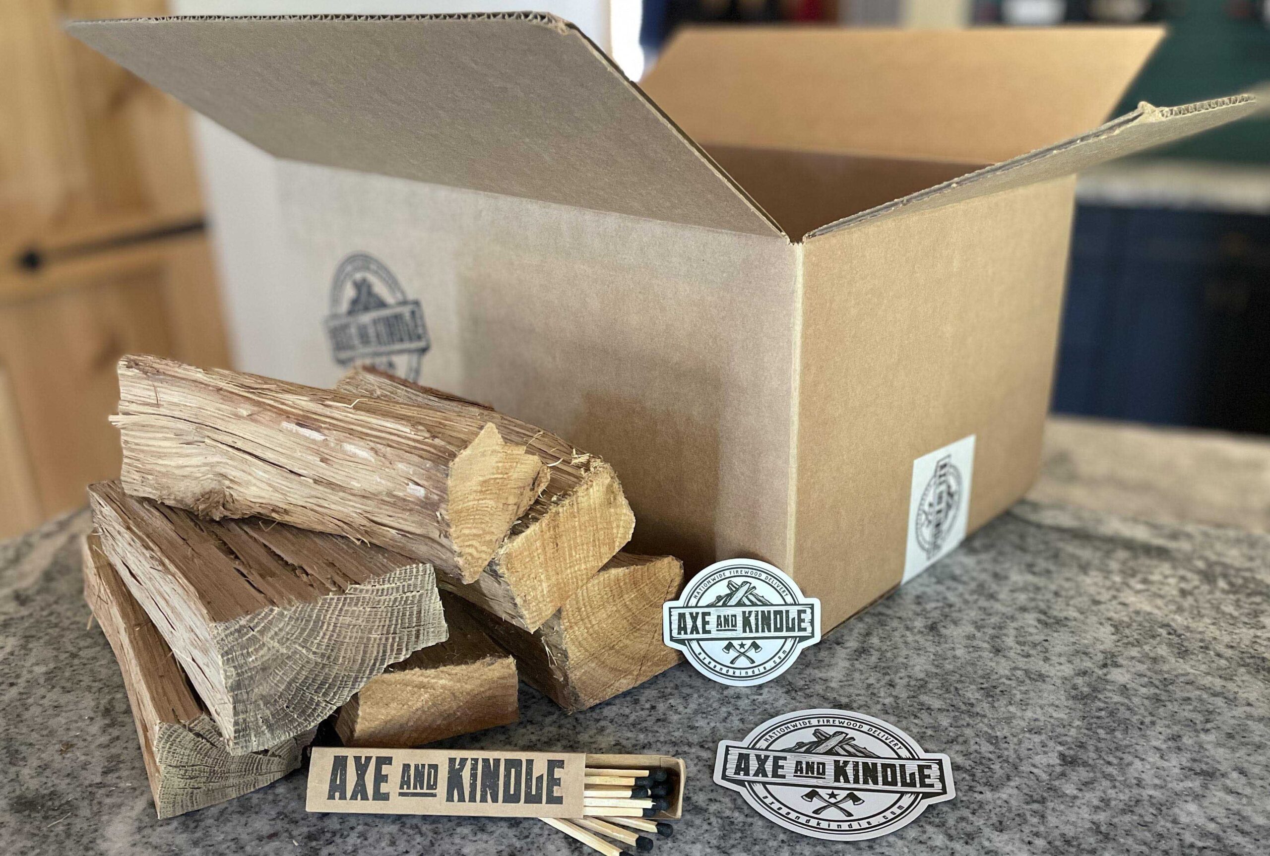 8″ Pizza-Cut Splits | Cooking Wood Box